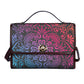 Bohemian Rainbow Black Women's Handbag