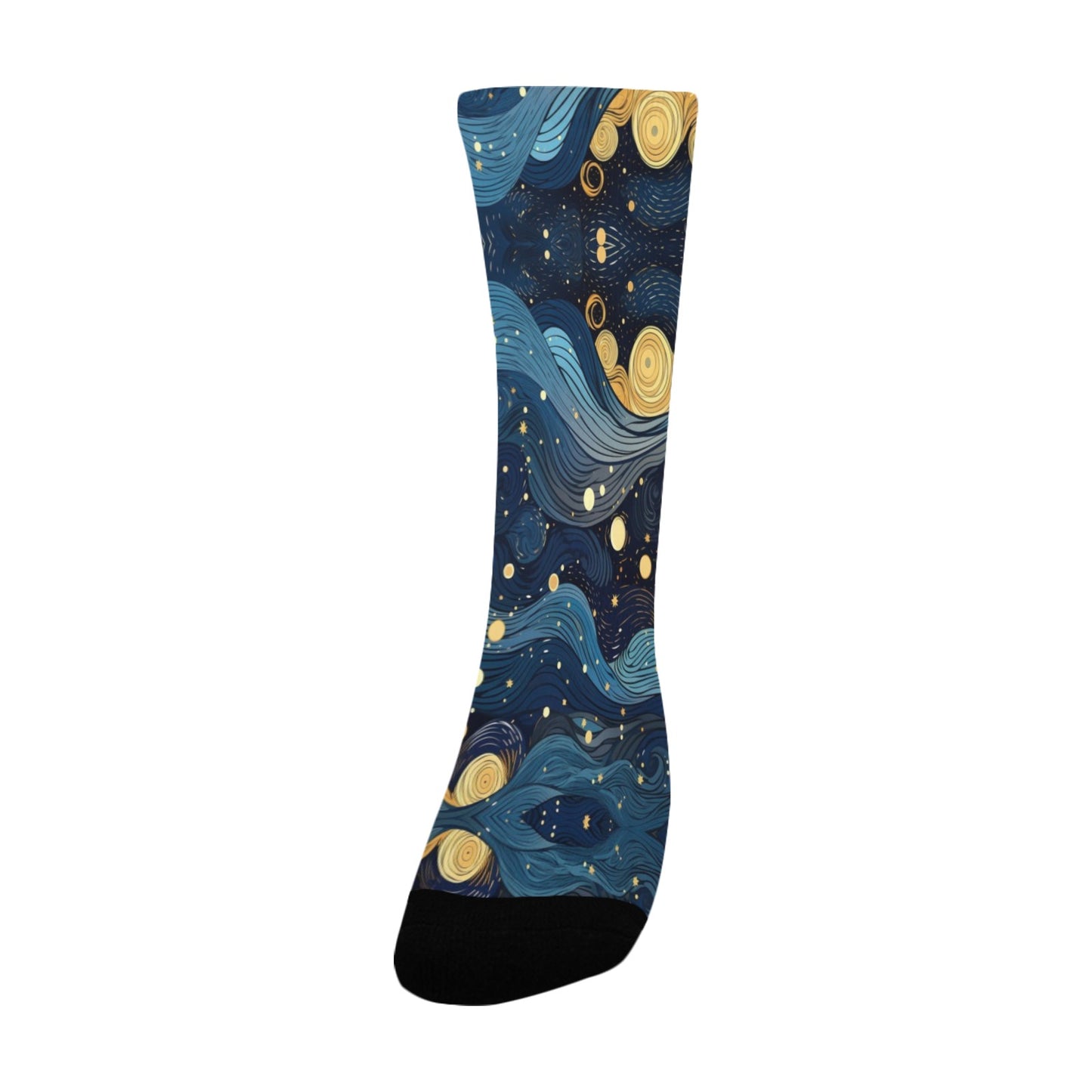 starry night galaxy women's crew socks – Sole Design Studio