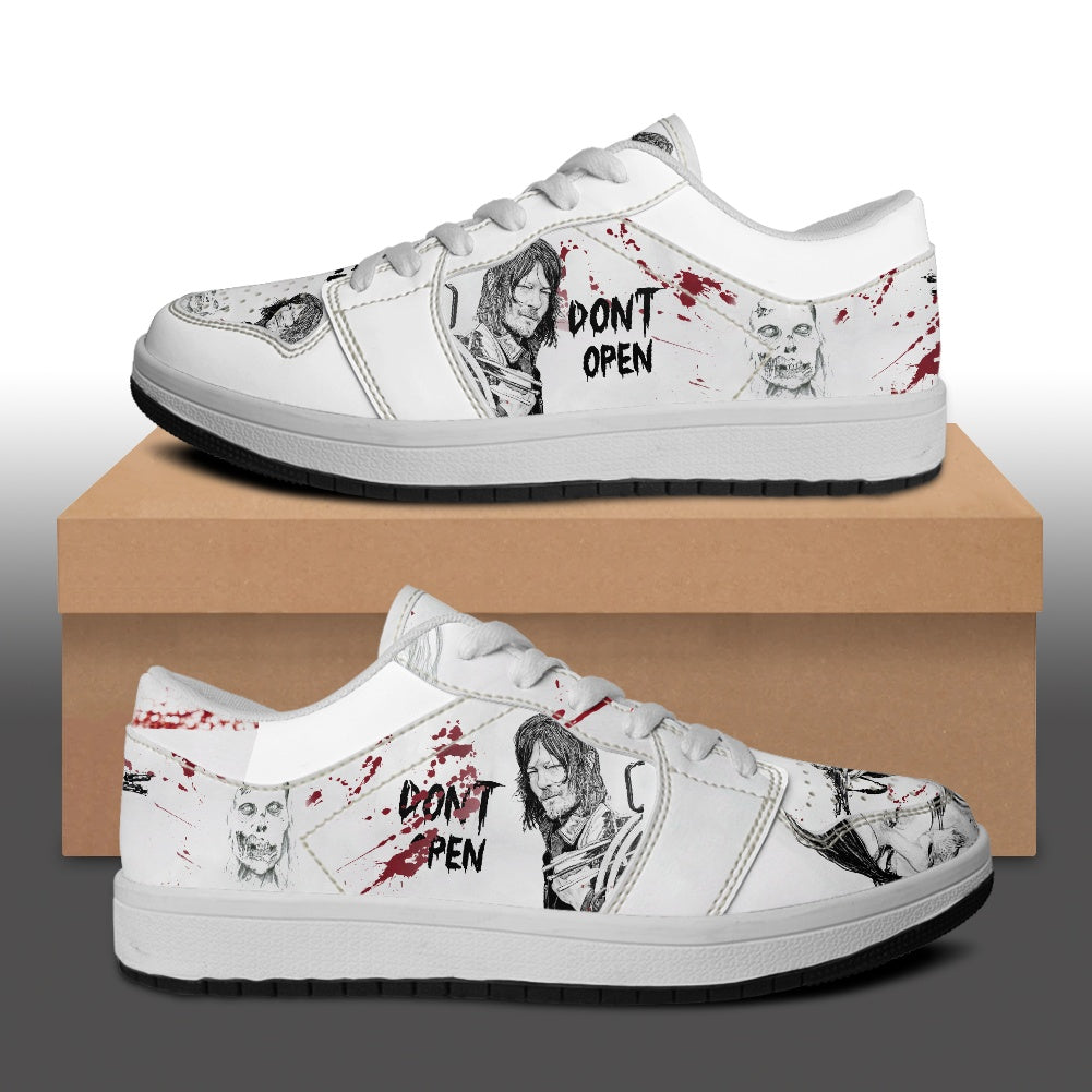 The Walking Dead Women's Vegan Leather Sneakers