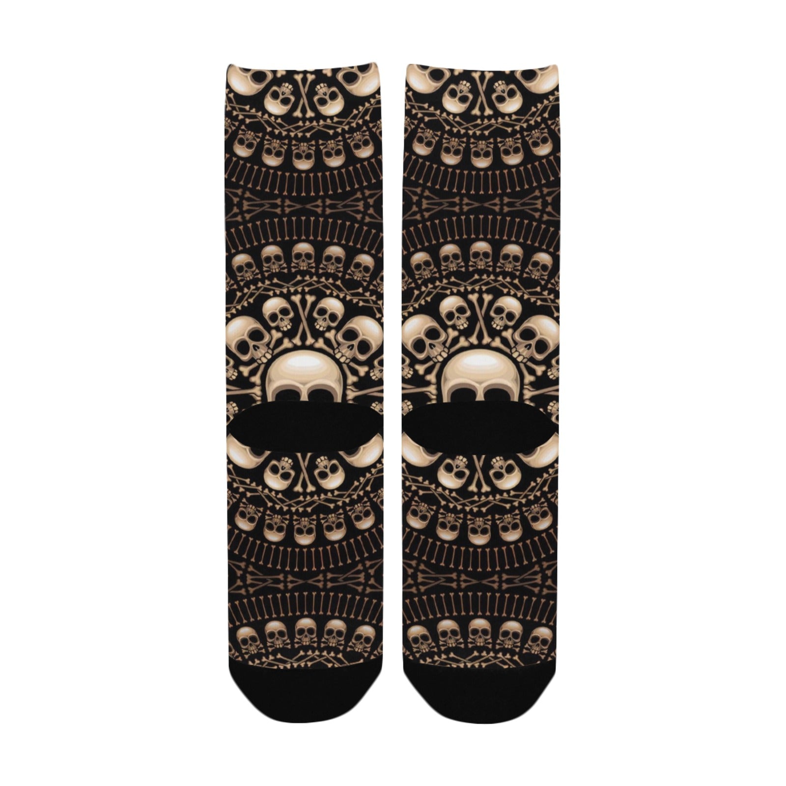 skulls and bones women's crew socks – Sole Design Studio