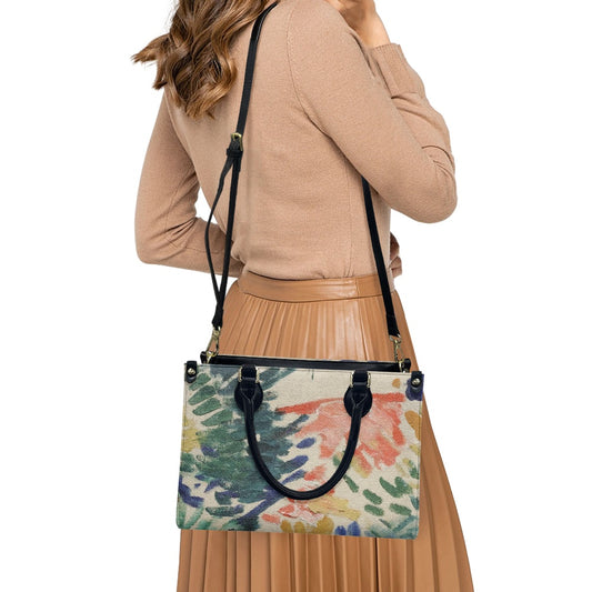 Artist Brushstroke Garden Handbag