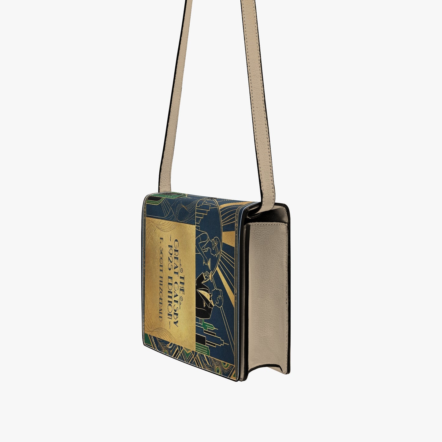 the great gatsby f scott fitzgerald women's literary handbag vegan leather – Sole Design Studio