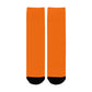 Pacific Orange Socks - Custom Socks for Women Made in USA