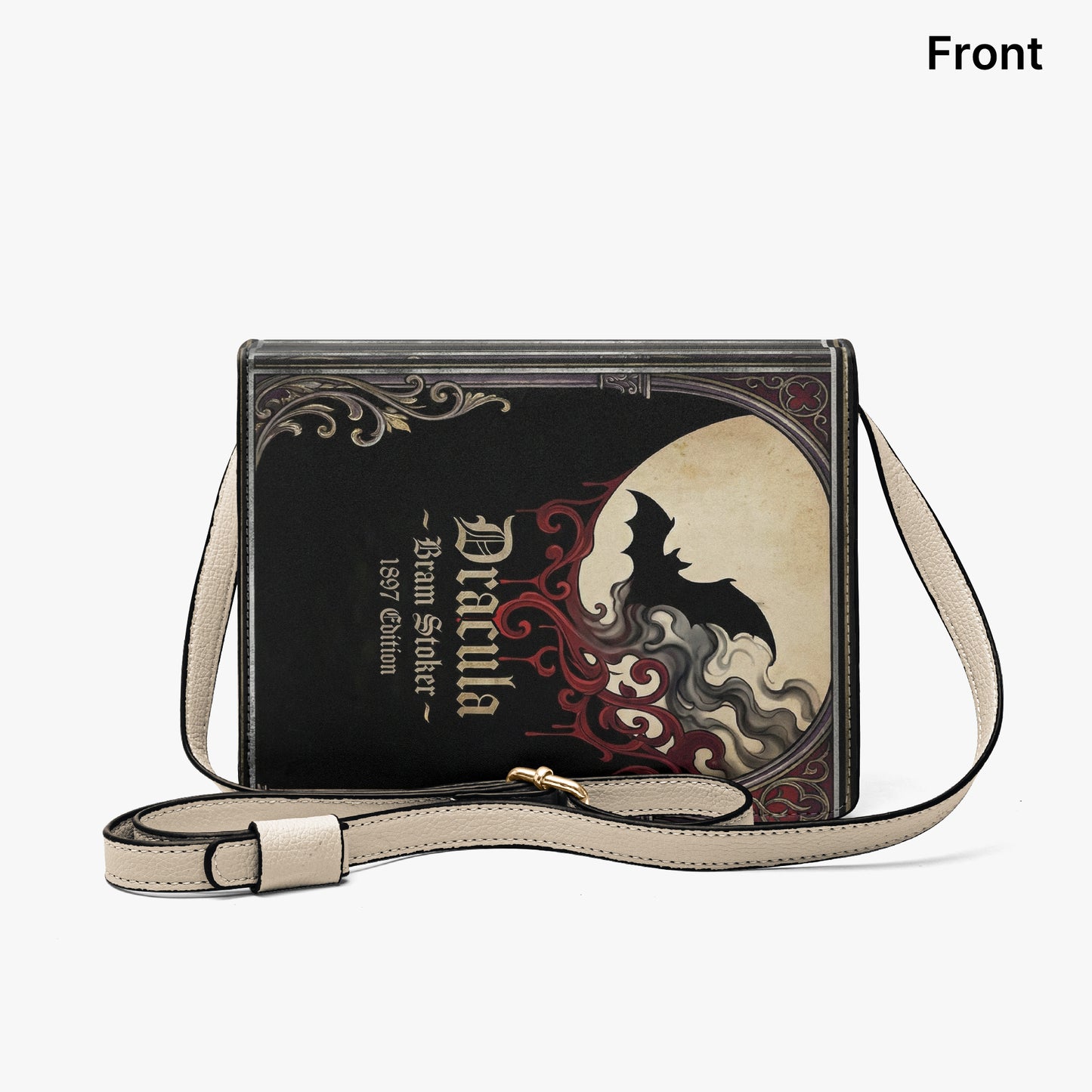 dracula bram stoker gothic book lovers gift crossbody bag – Sole Design Studio