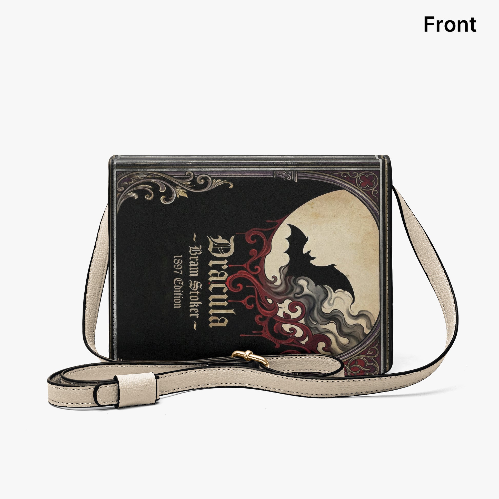 dracula bram stoker gothic book lovers gift crossbody bag – Sole Design Studio