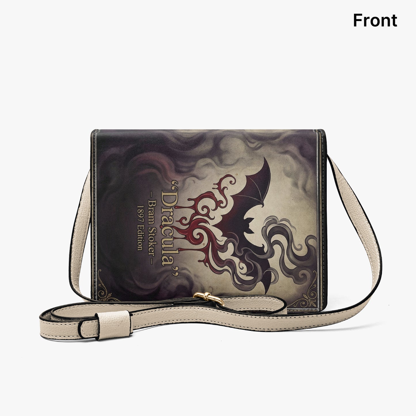 dracula bram stoker gothic book lovers gift crossbody bag – Sole Design Studio
