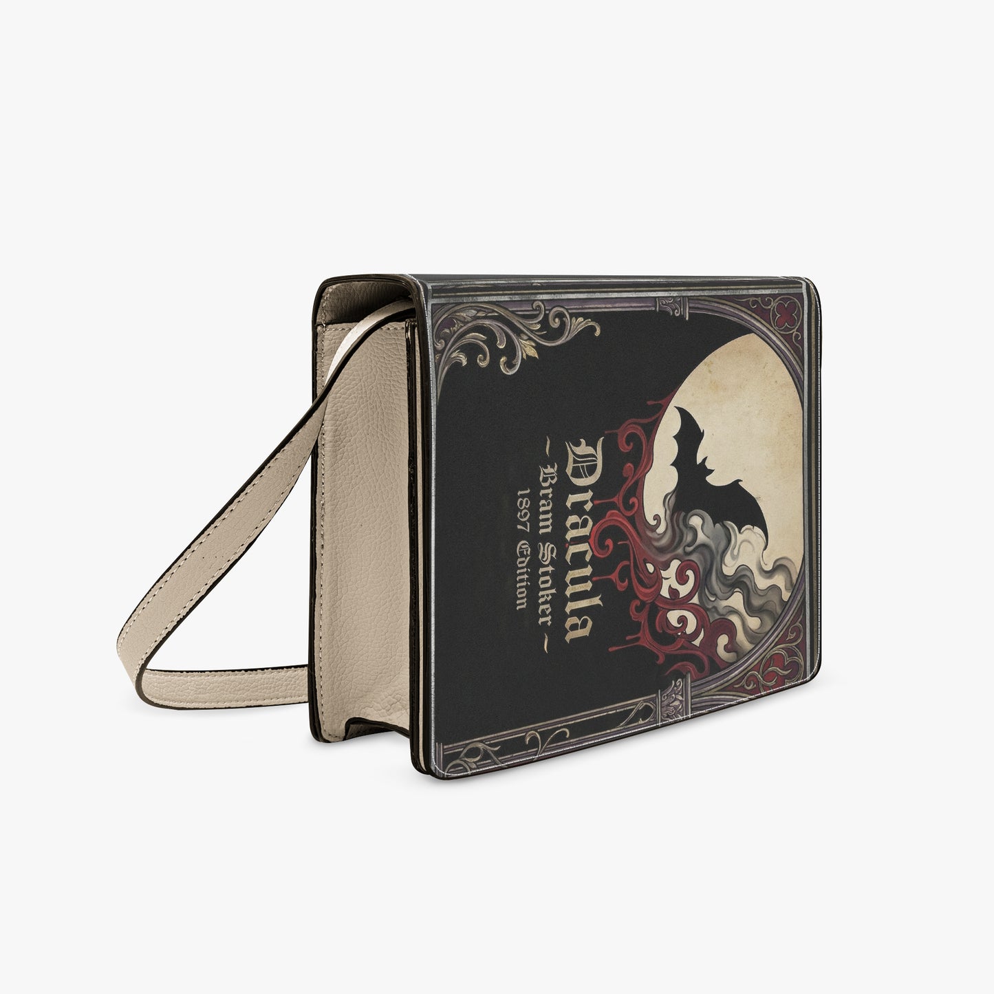dracula bram stoker gothic women's literary handbag vegan leather – Sole Design Studio