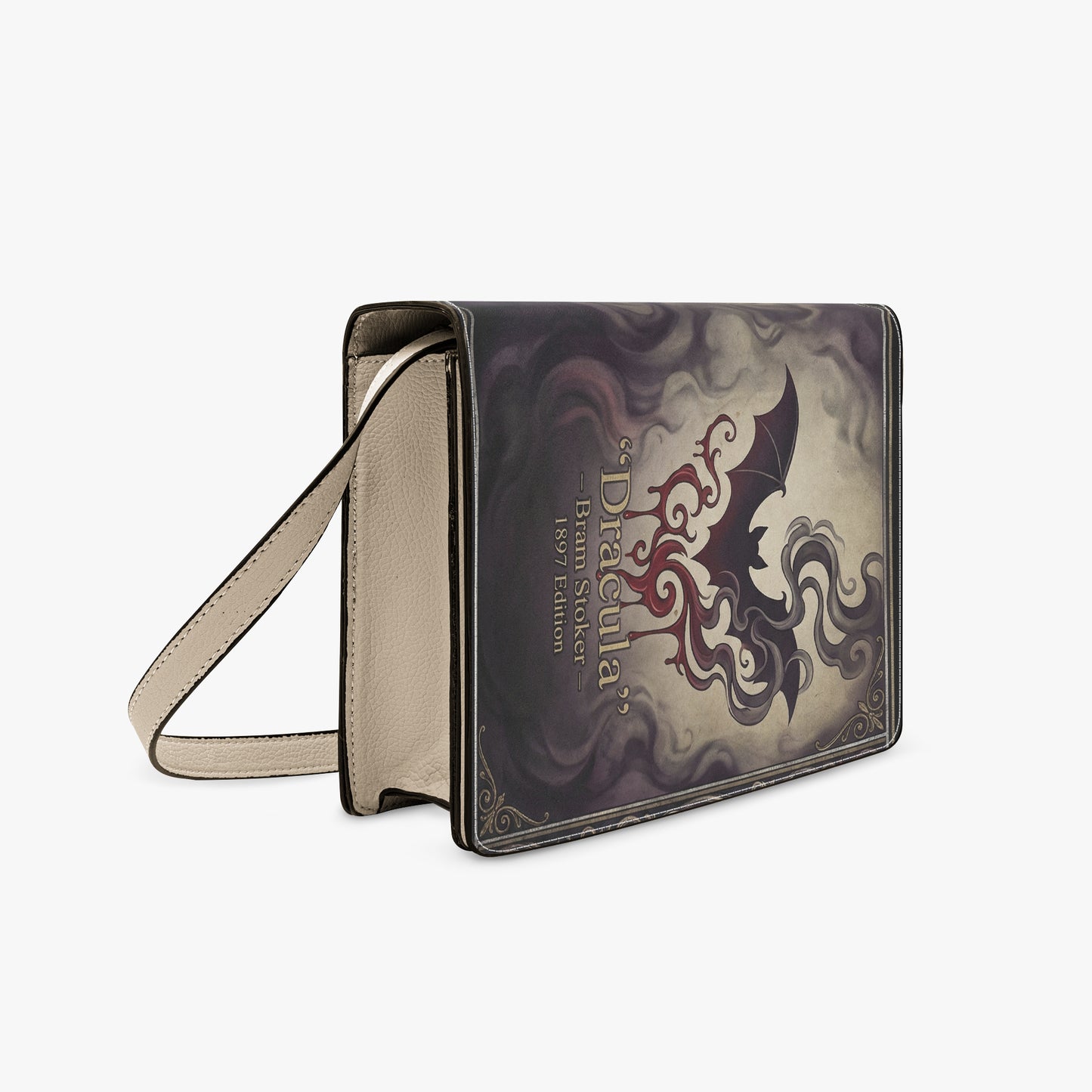 dracula bram stoker gothic women's literary handbag vegan leather – Sole Design Studio