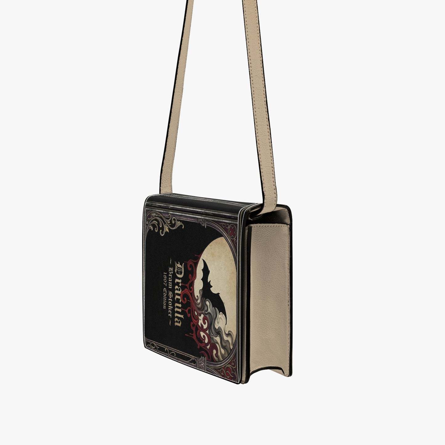 dracula bram stoker gothic women's literary handbag vegan leather – Sole Design Studio
