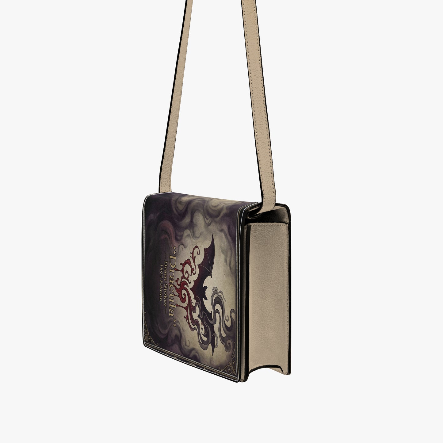 dracula bram stoker gothic women's literary handbag vegan leather – Sole Design Studio