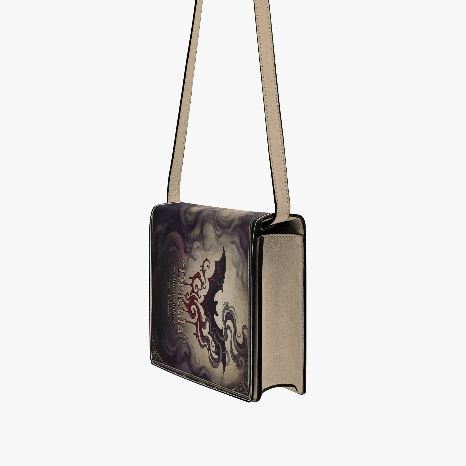 dracula bram stoker gothic women's literary handbag vegan leather – Sole Design Studio