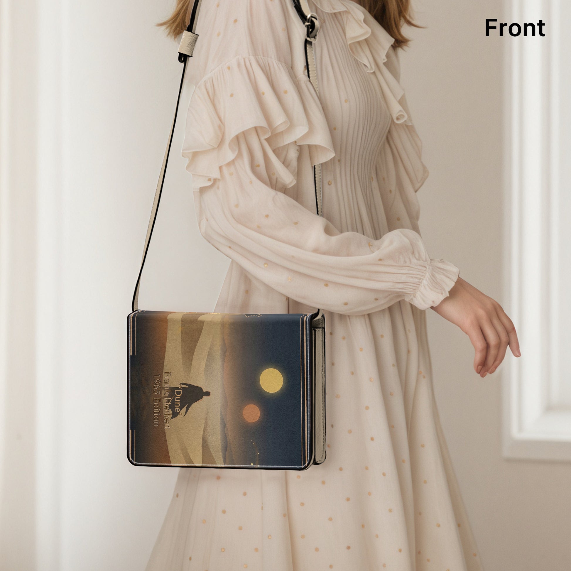 dune frank herbert sci-fi book lovers gift crossbody bag – Sole Design Studio