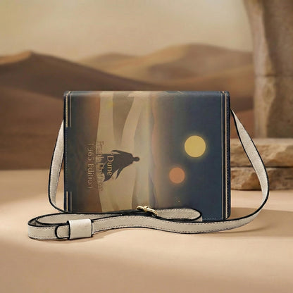 dune frank herbert sci-fi book-shaped crossbody bag vegan leather – Sole Design Studio