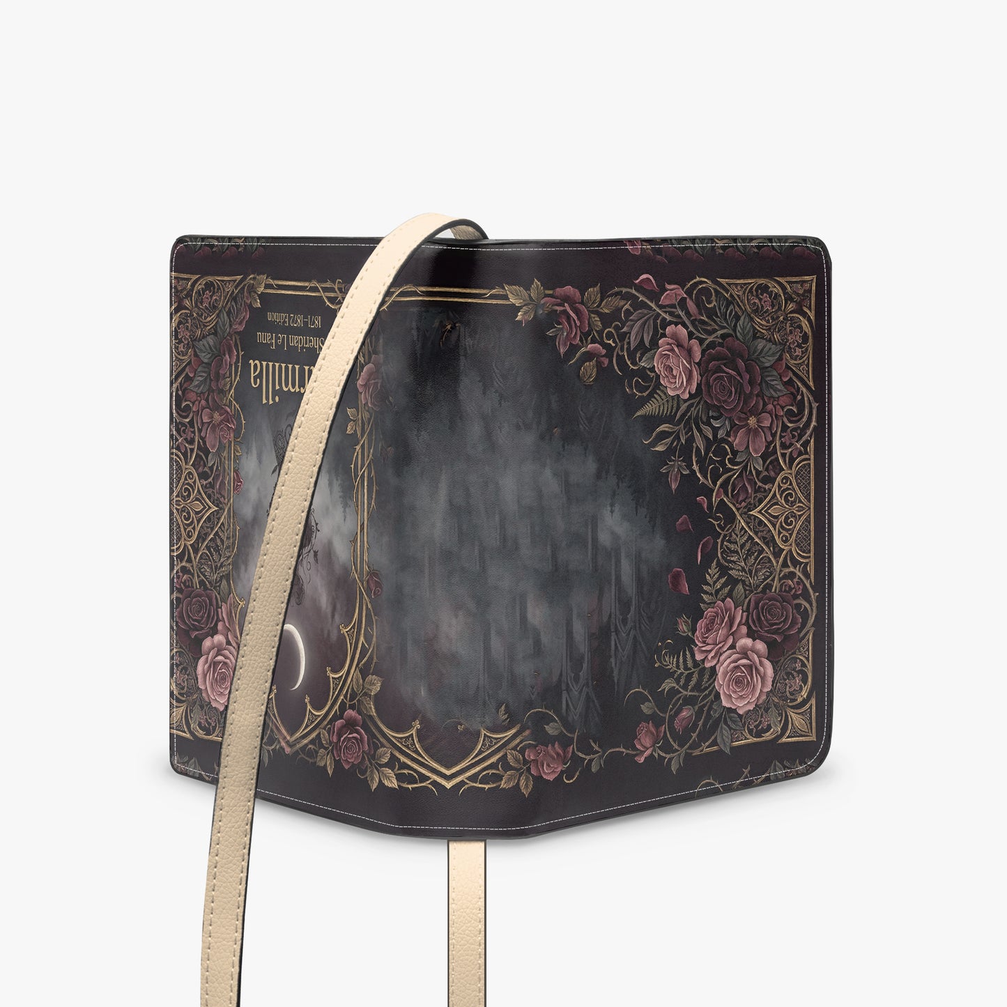 carmilla j sheridan le fanu gothic literary crossbody bag for women – Sole Design Studio