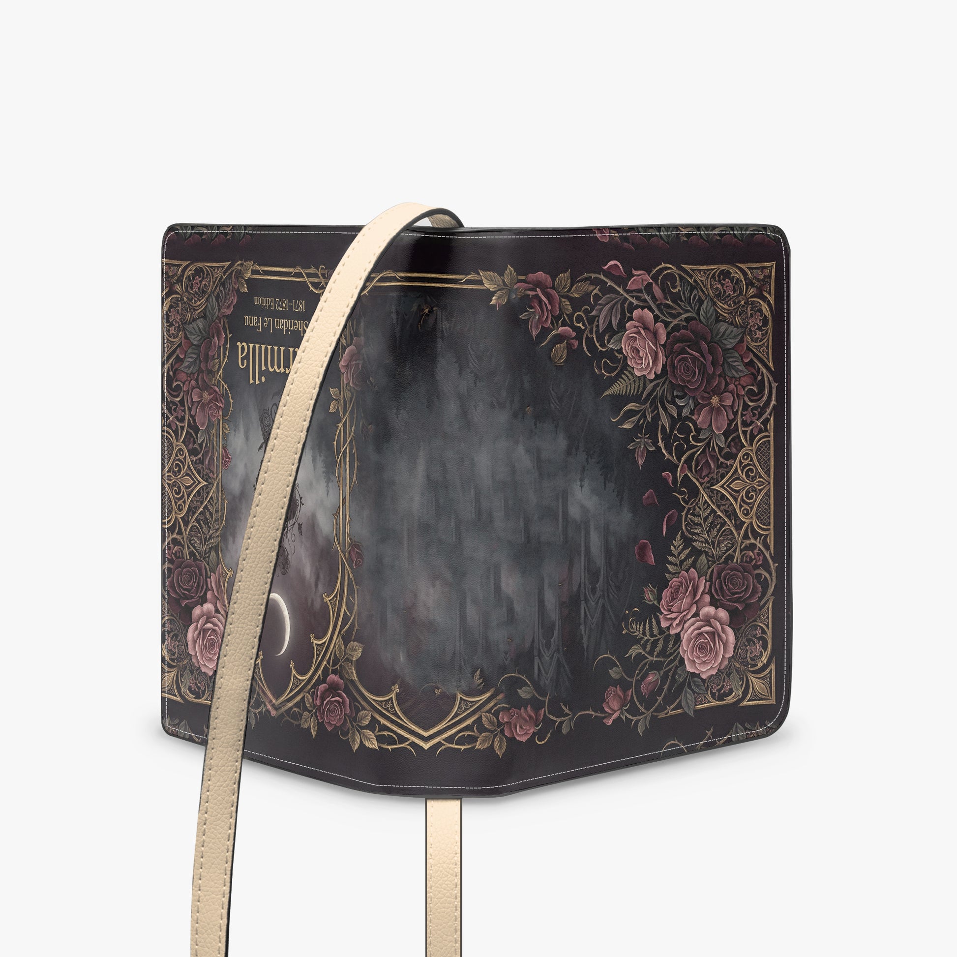 carmilla j sheridan le fanu gothic literary crossbody bag for women – Sole Design Studio