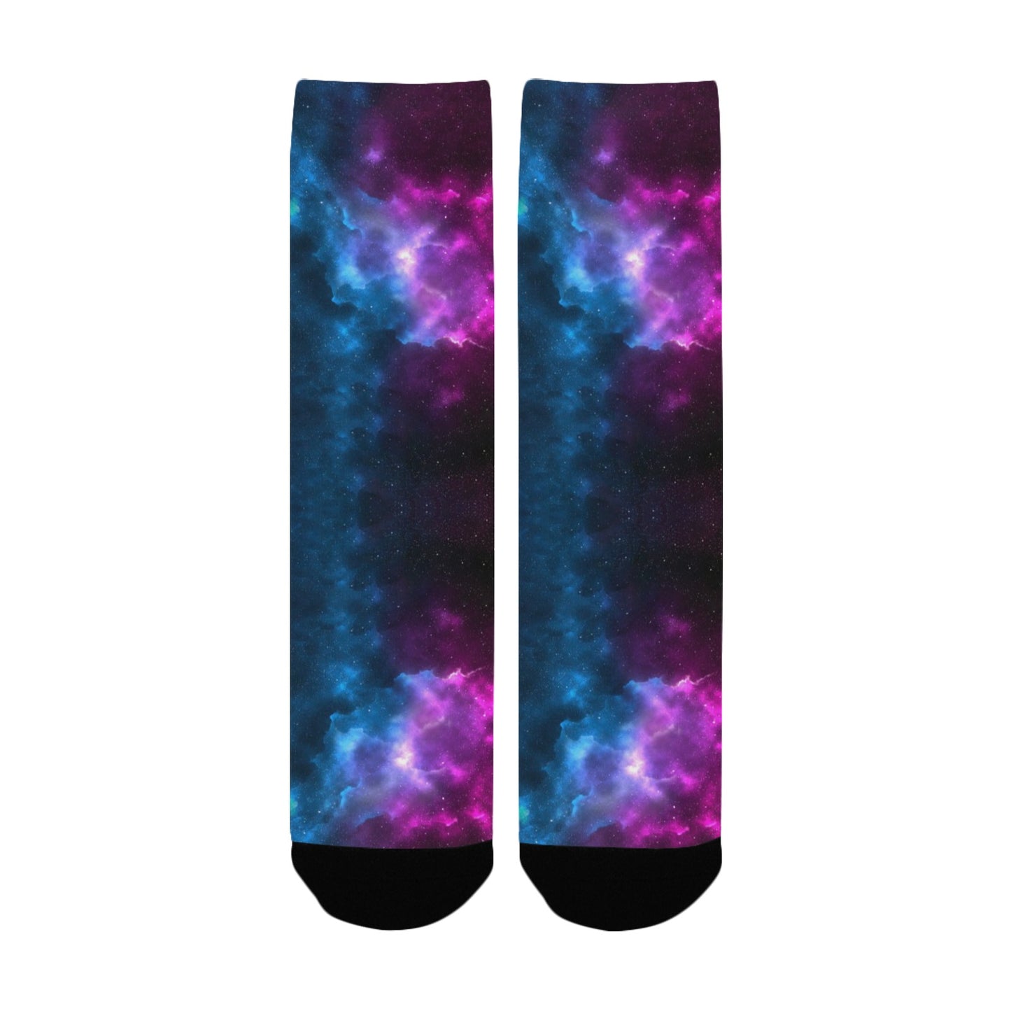 Galaxy Stars Socks - Custom Socks for Women Made in USA