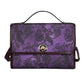 Purple Gothic Pattern Women's Handbag