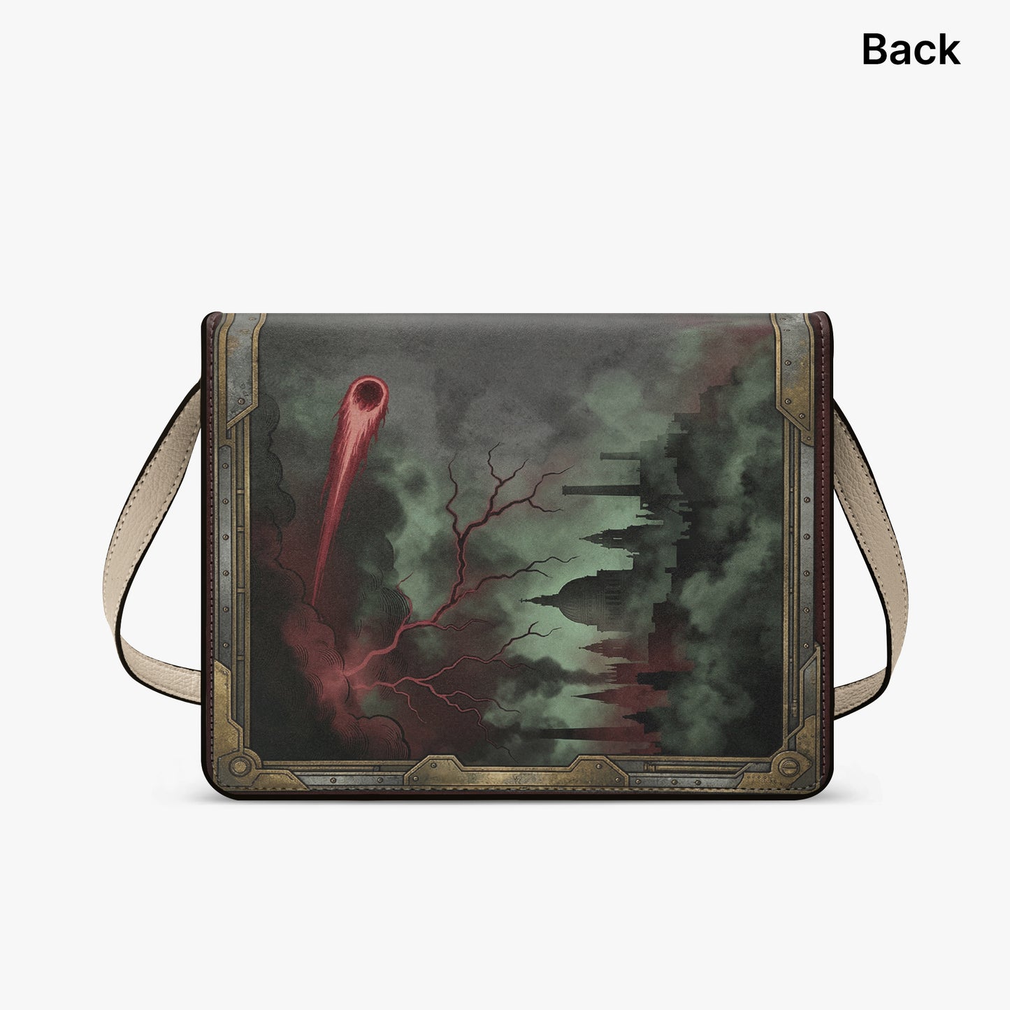 the war of the worlds hg wells sci-fi book lovers gift crossbody bag – Sole Design Studio