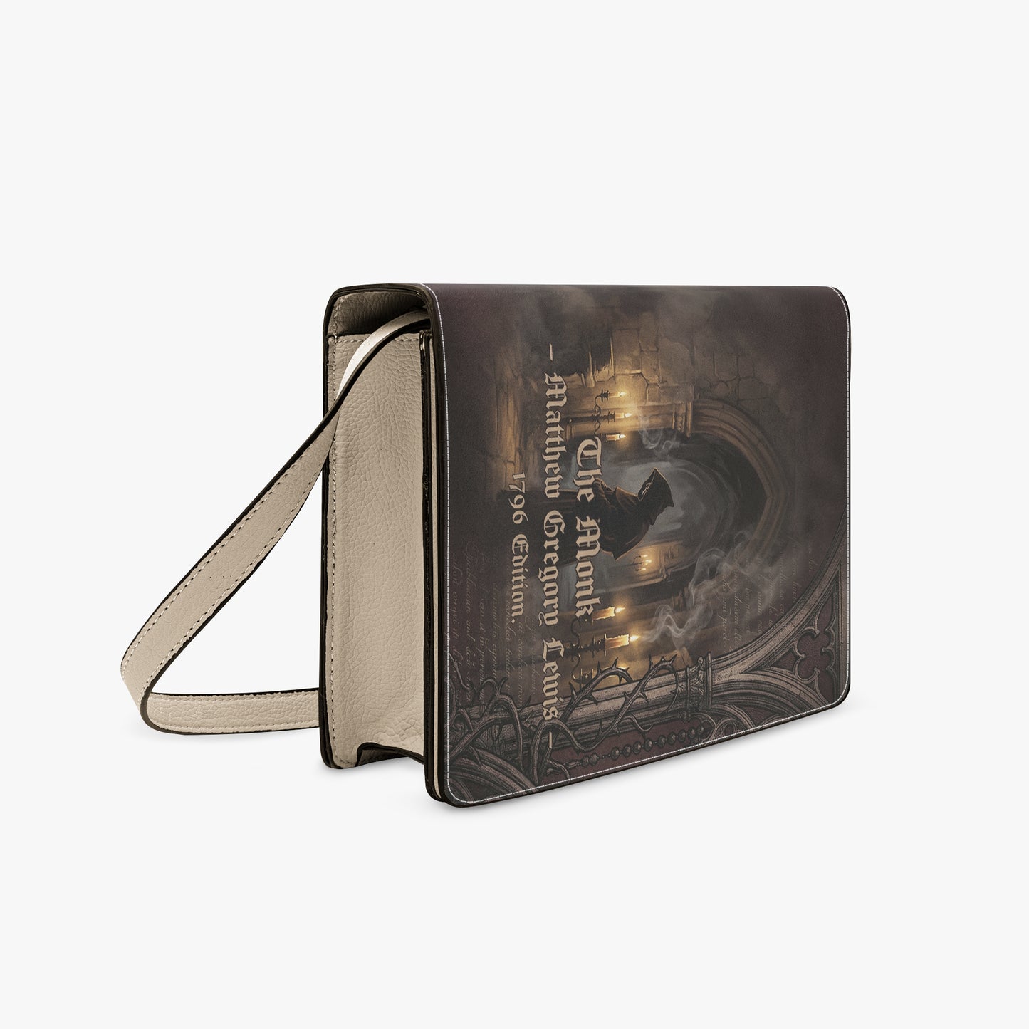 the monk matthew gregory lewis gothic literary crossbody bag for women – Sole Design Studio
