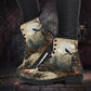 Victorian Gothic Garden Women's Vegan Leather Boots