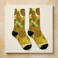 Van Gogh Sunflower Socks - Custom Socks for Women Made in USA