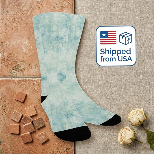 Tales Boho Chic Mosaic Roses Women's Crew Socks