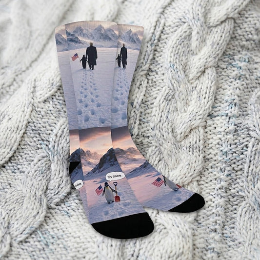 Penguin Said It’s Done - Custom Socks for Women