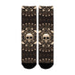 skulls and bones women's crew socks – Sole Design Studio
