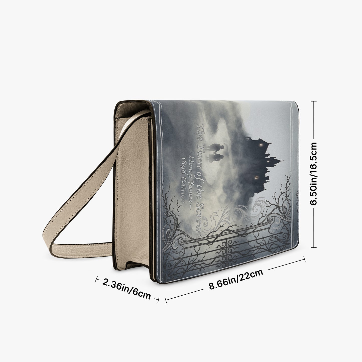 the turn of the screw henry james gothic book lovers gift crossbody bag – Sole Design Studio