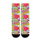 retro romantic women's crew socks – Sole Design Studio