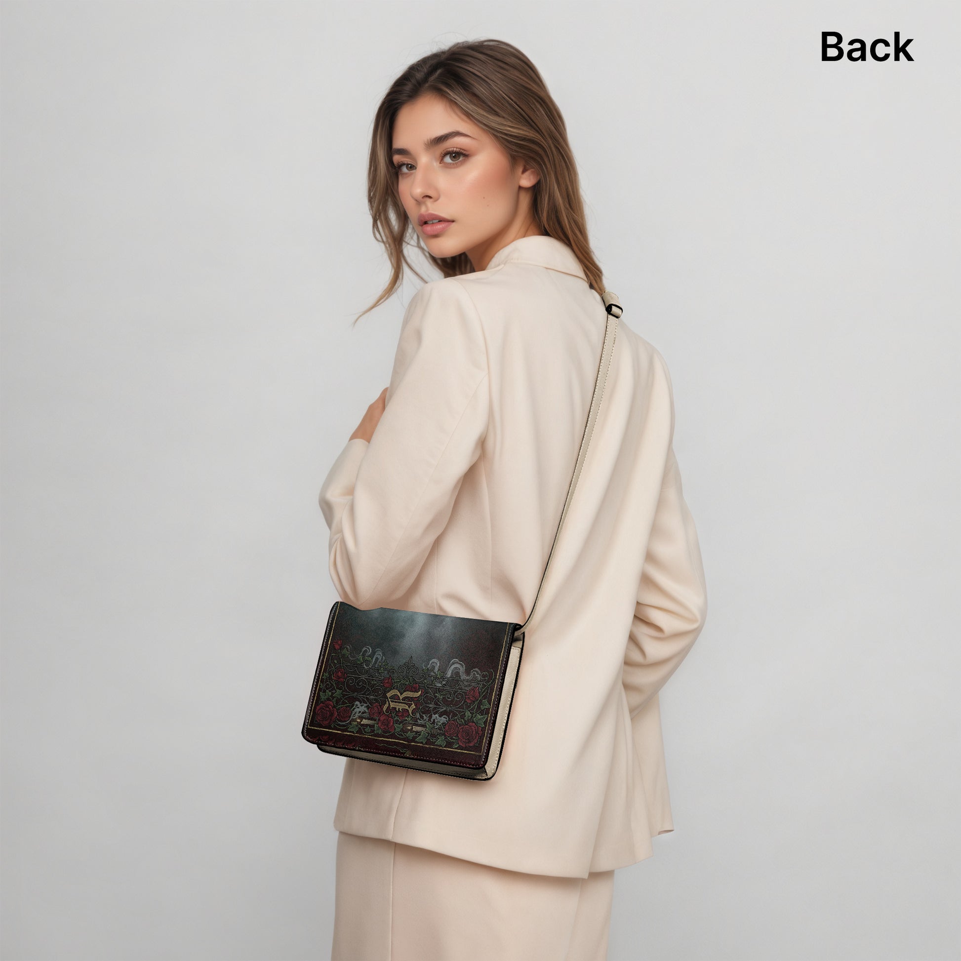 rebecca daphne du maurier gothic mystery literary crossbody bag for women – Sole Design Studio