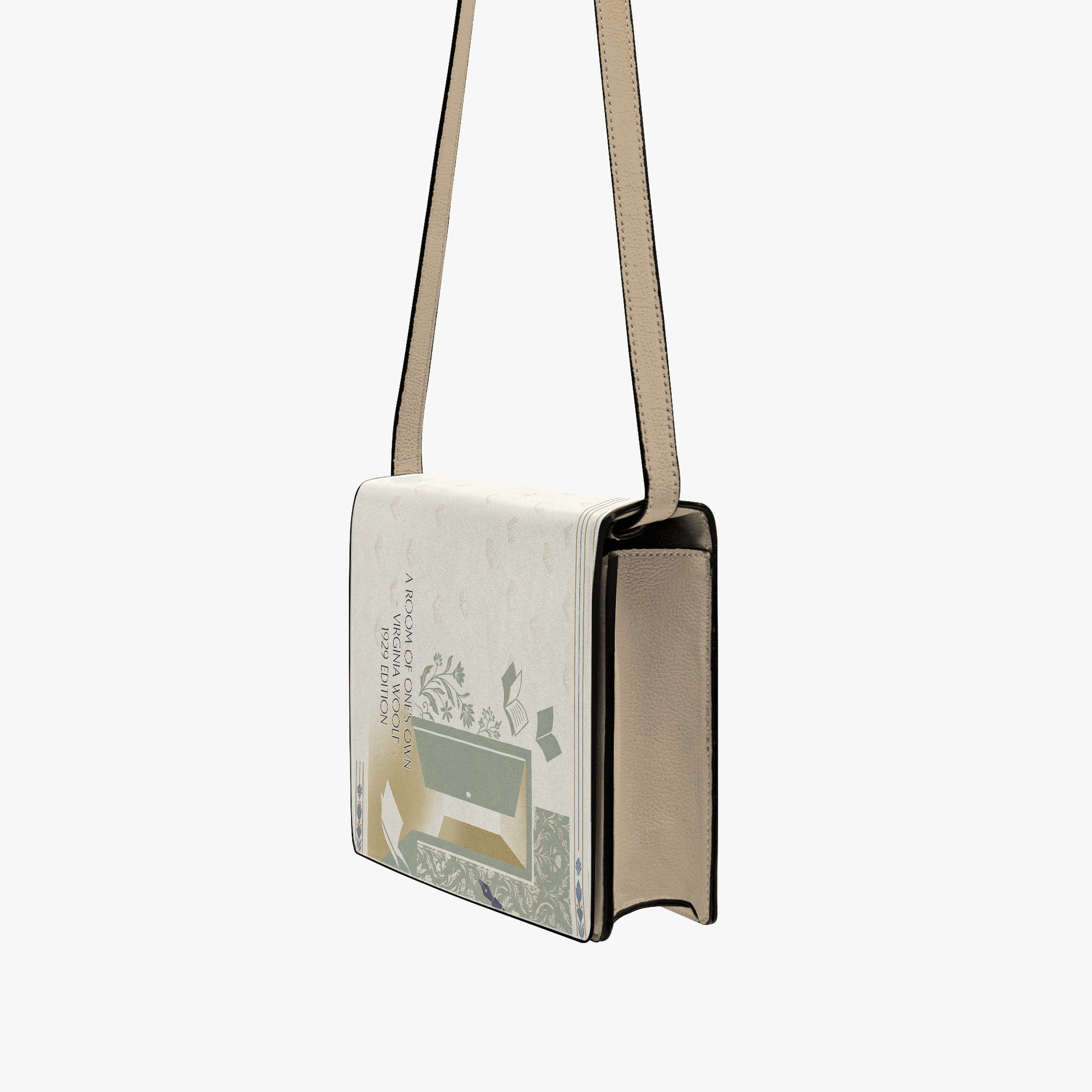a room of one's own virginia woolf literary crossbody bag for women – Sole Design Studio