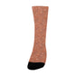orange sparkle glitter women's crew socks – Sole Design Studio