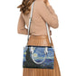 The Starry Night Vincent Van Gogh Women's Vegan Leather Handbag