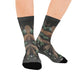Lunar Wings Socks - Custom Socks for Women Made in USA