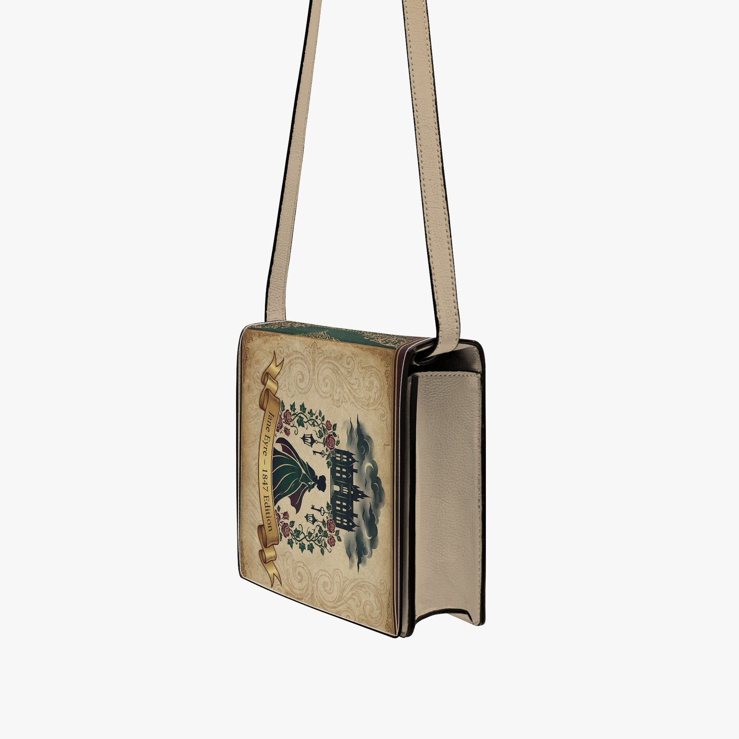 jane eyre charlotte bronte gothic women's literary handbag vegan leather – Sole Design Studio