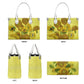 Van Gogh Sunflower Women's Vegan Leather Handbag