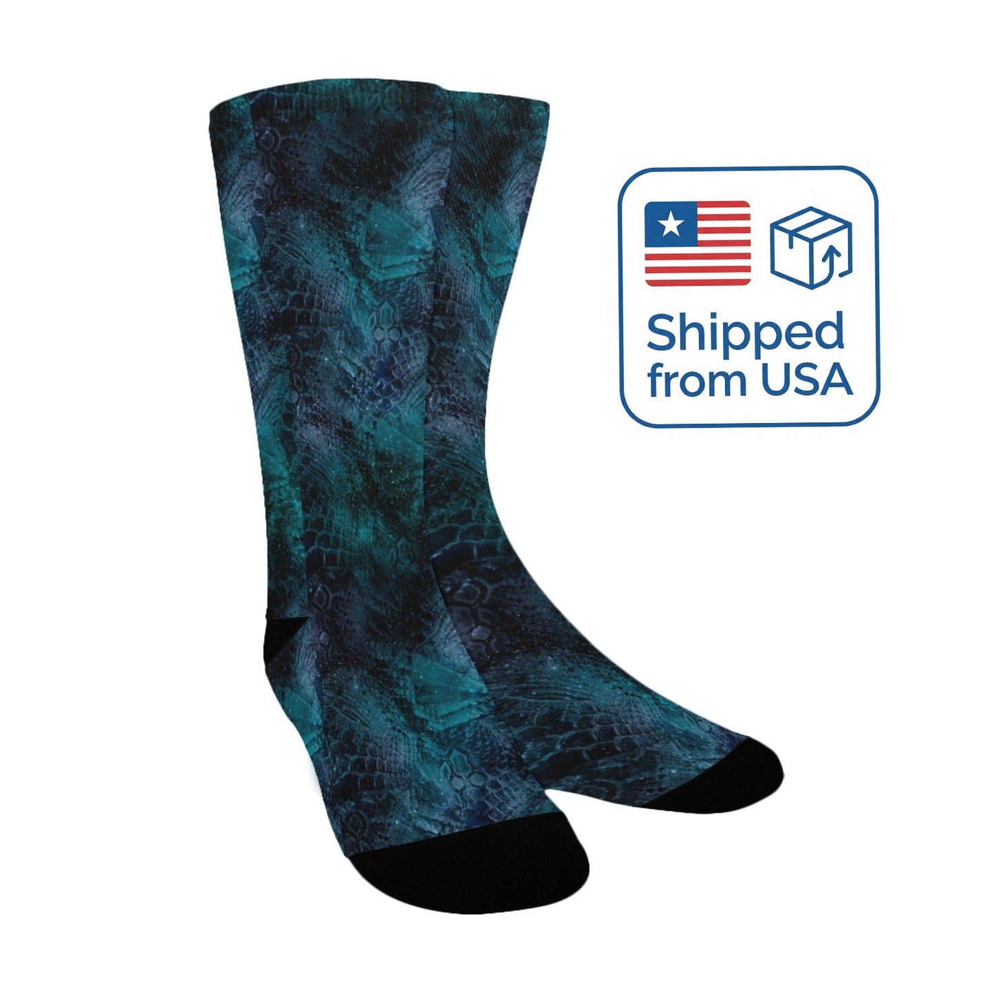 space digital papers women's crew socks – Sole Design Studio