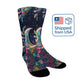 sleepy garden women's crew socks – Sole Design Studio