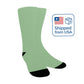 seea foam green women's crew socks – Sole Design Studio