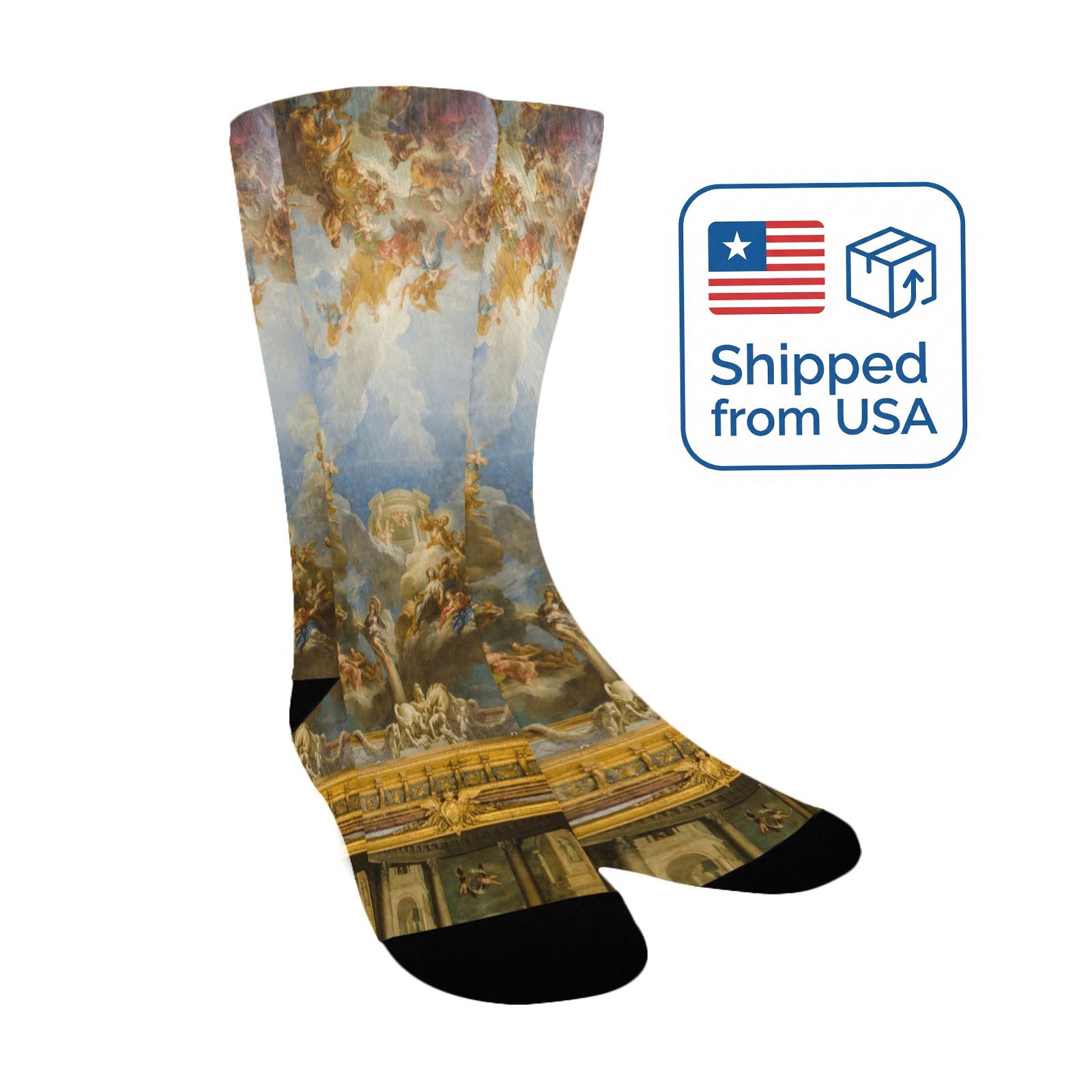 palace of versailles women's crew socks – Sole Design Studio