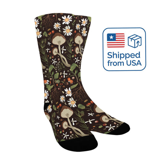 Mystic Botanica Socks - Custom Socks for Women Made in USA