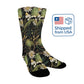 wild bloom daisy women's crew socks – Sole Design Studio