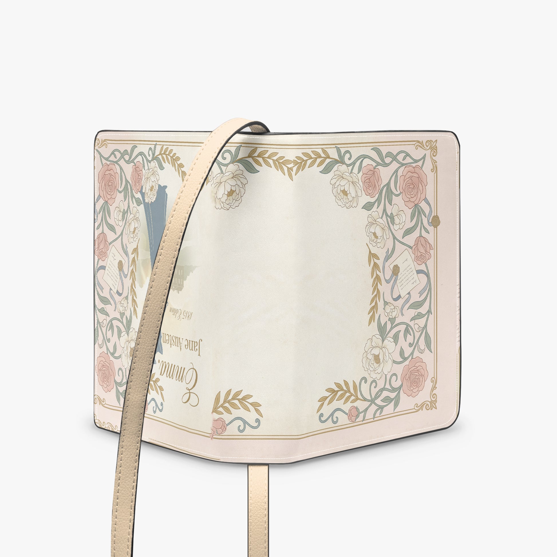 emma jane austen book lovers gift crossbody bag – Sole Design Studio