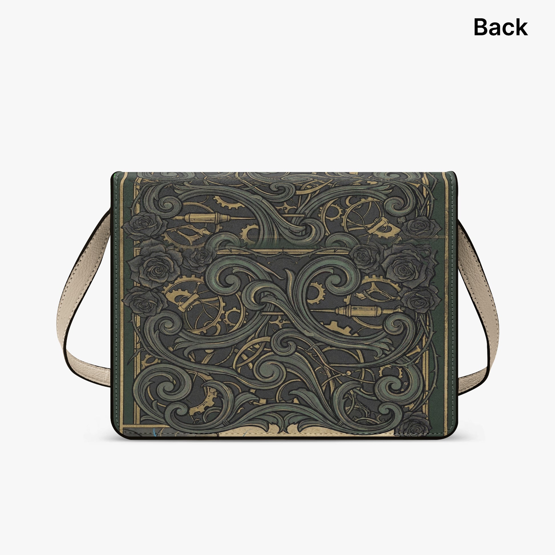 frankenstein mary shelley gothic book-shaped bag gifts for readers – Sole Design Studio