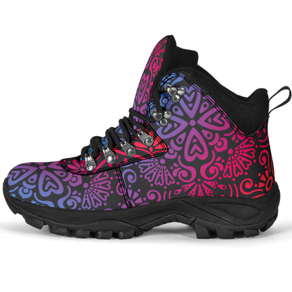 Bohemian Rainbow Women's Alpine Boots