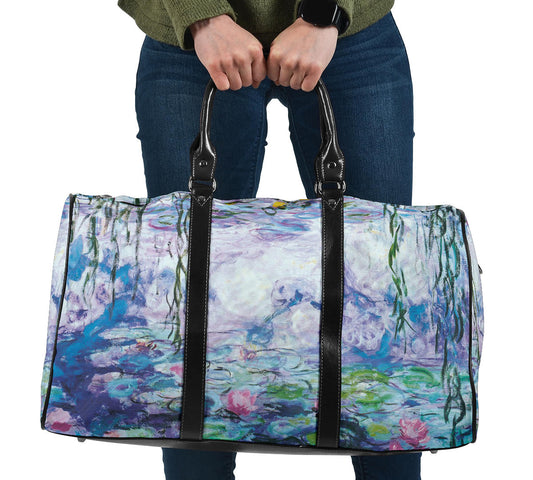 Monet Lilies Women's Travel Bag