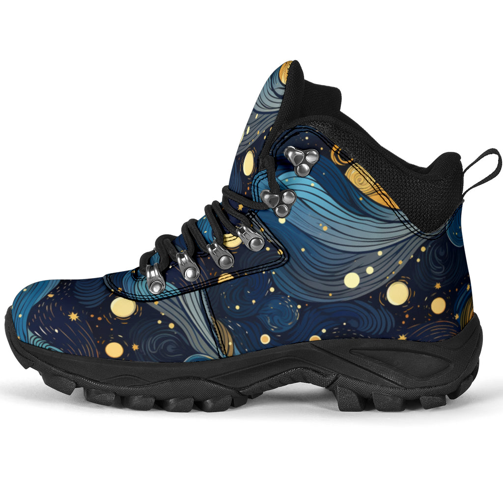 Starry Night Galaxy Women's Alpine Boots