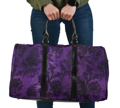 Purple Gothic Women's Travel Bag