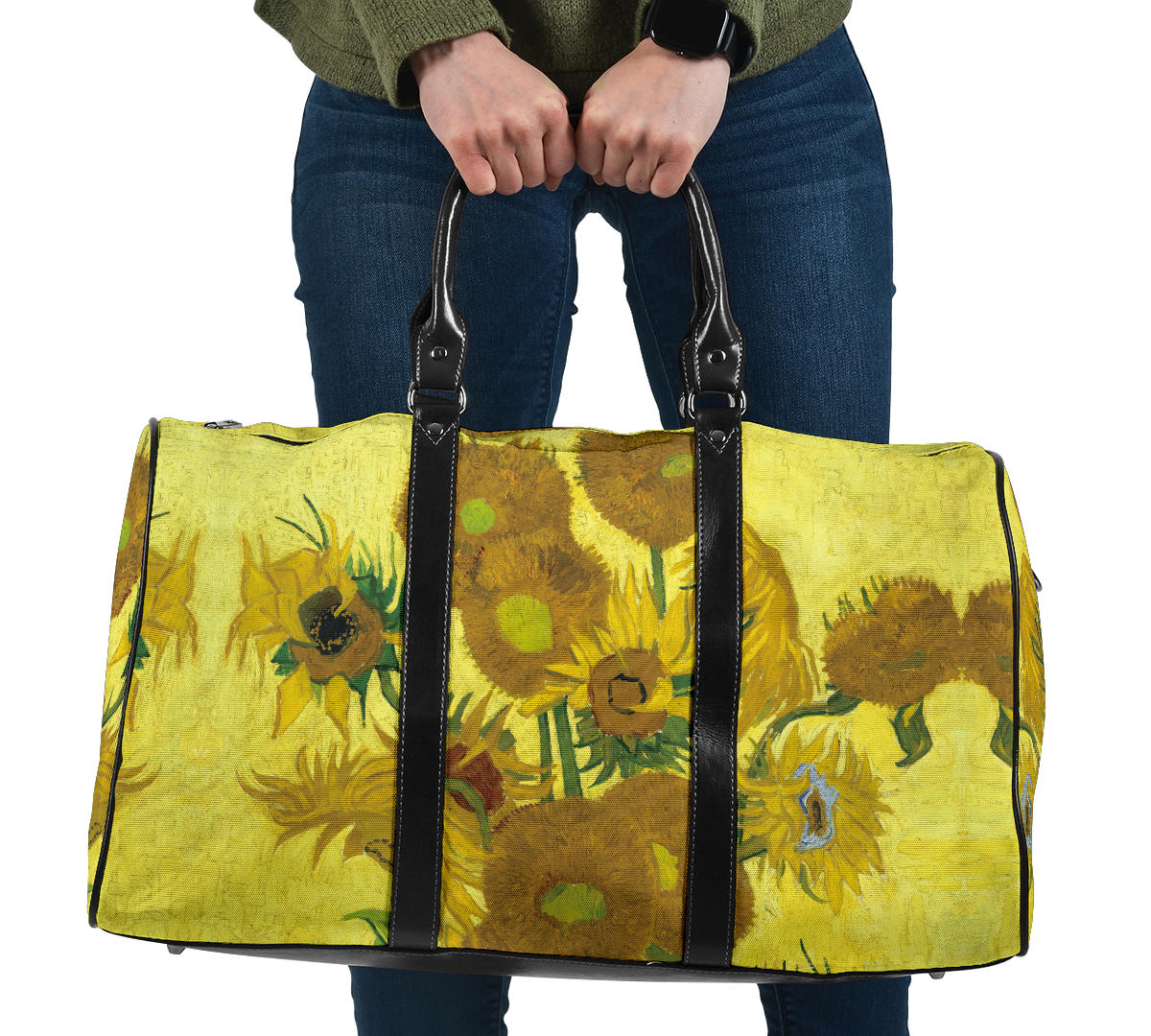 Van Gogh Sunflower Women's Travel Bag